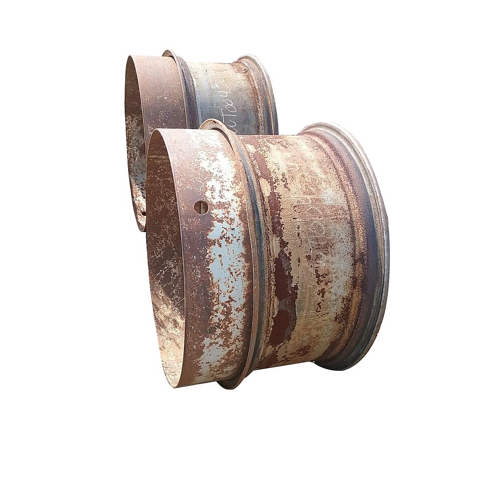 34''D x 15''W Band Dual "L" Rail Wheel WT004504