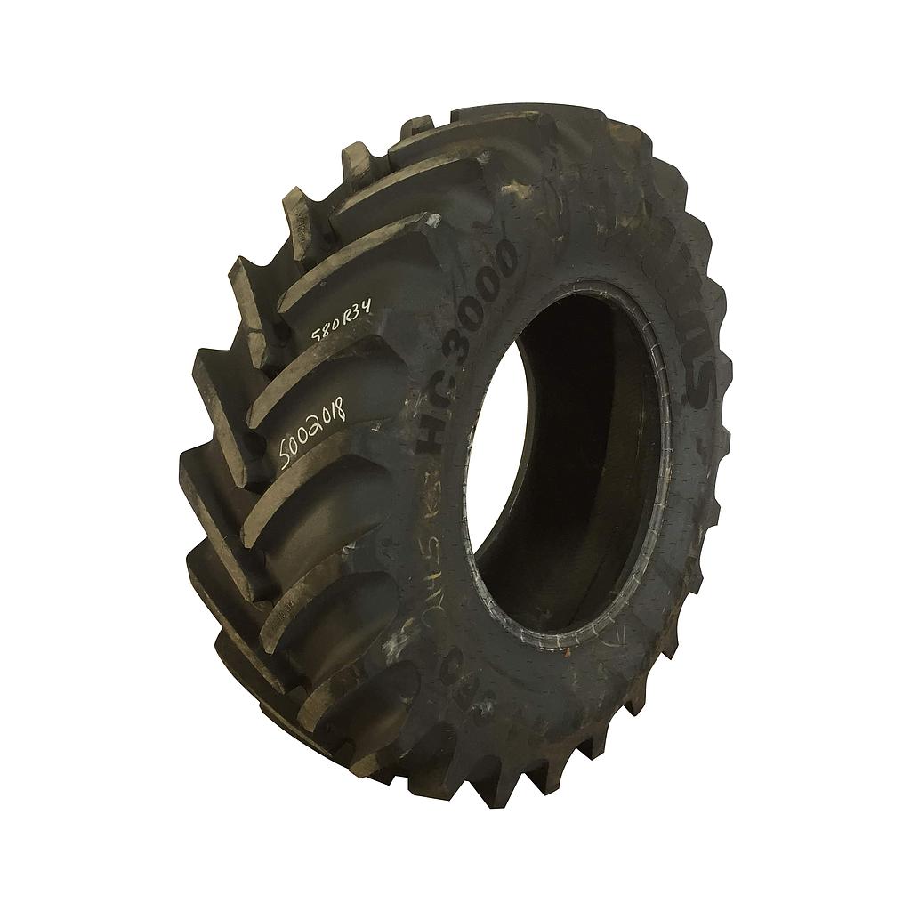 580/80R34 Mitas HC3000 R-1W Tire S002018