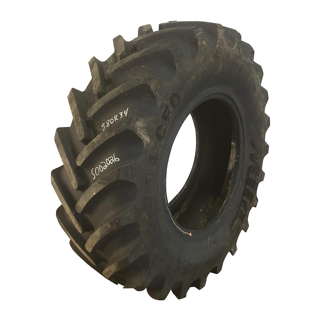 580/80R34 Mitas HC3000 R-1W Tire S002026