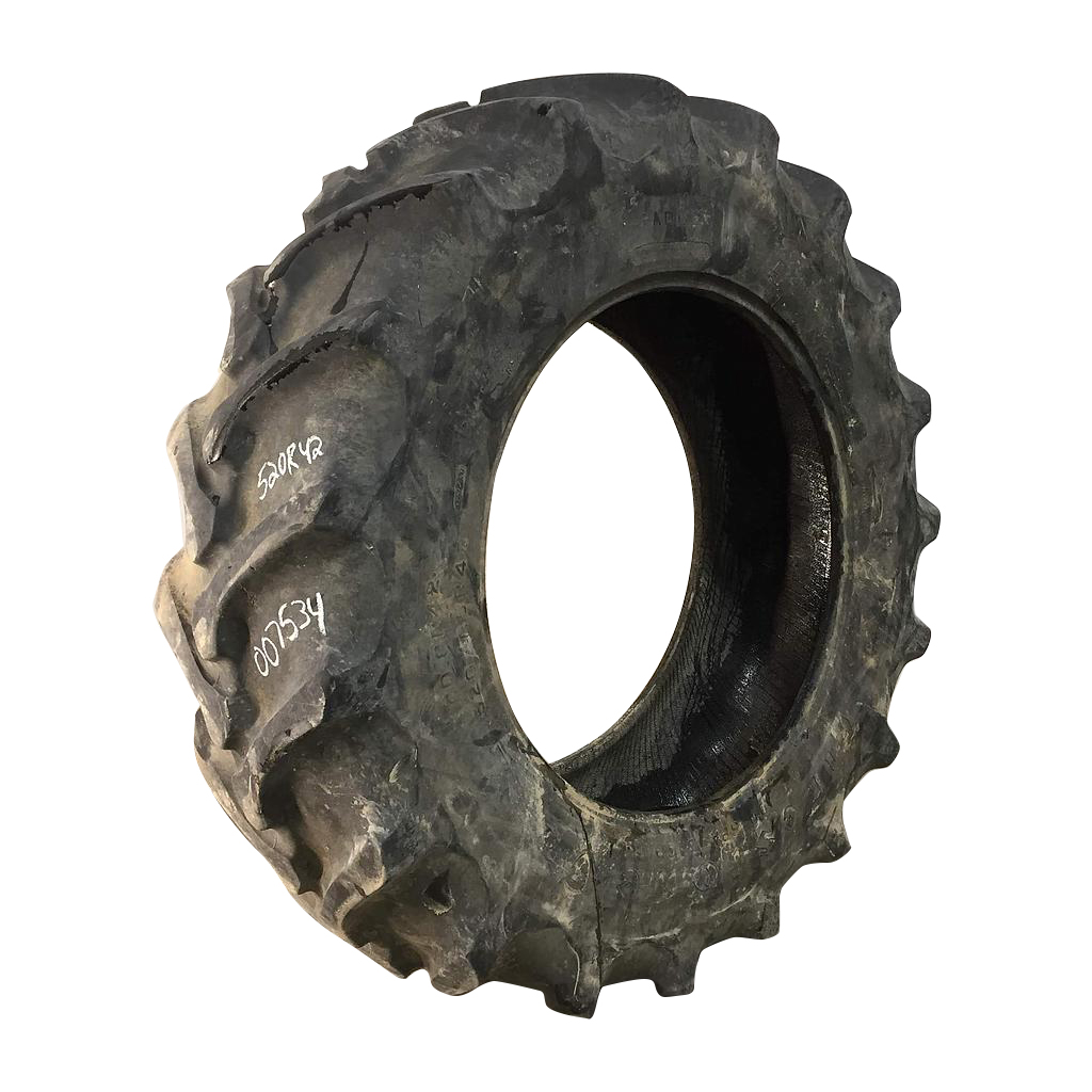 520/85R42 Firestone Radial Champion Spade Grip R-2 Tire 007534