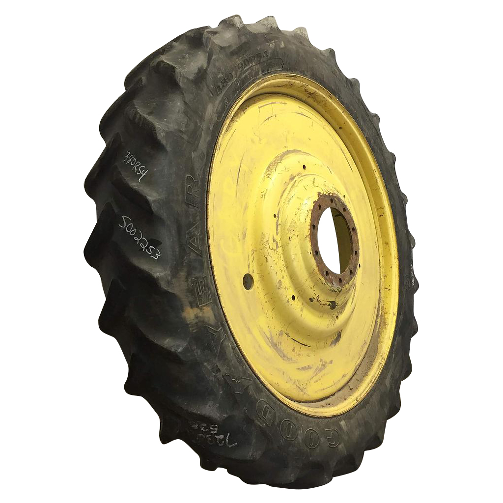 380/90R54 Goodyear Farm DT800 Super Traction R-1W Tire-Wheel Assembly S002253