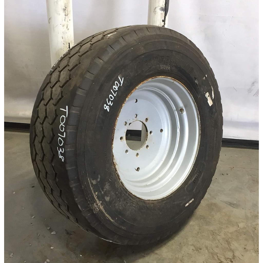 385/65R22.5 Bridgestone M844 Commercial Tire-Wheel Assembly T007038