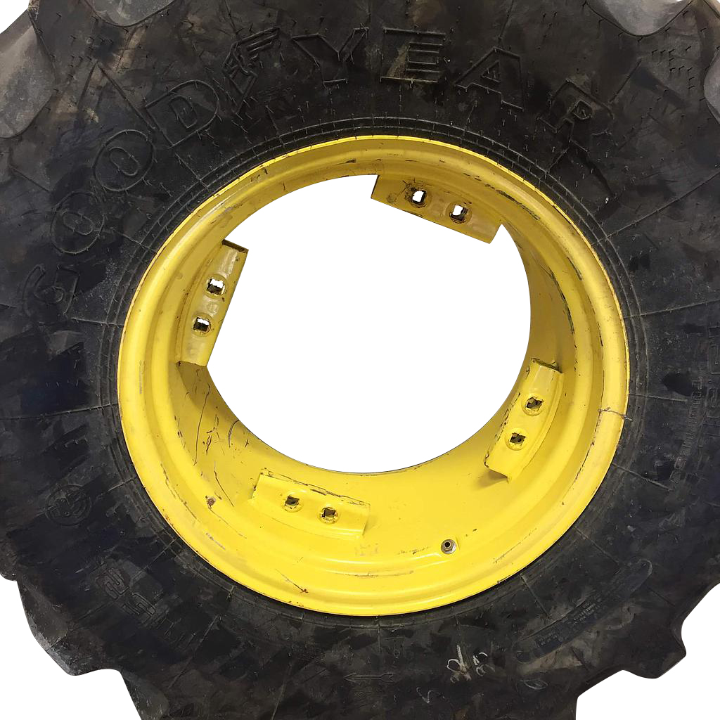 24''D x 15''W Rim with Clamp/U-Clamp (groups of 2 bolts) Wheel WS002293