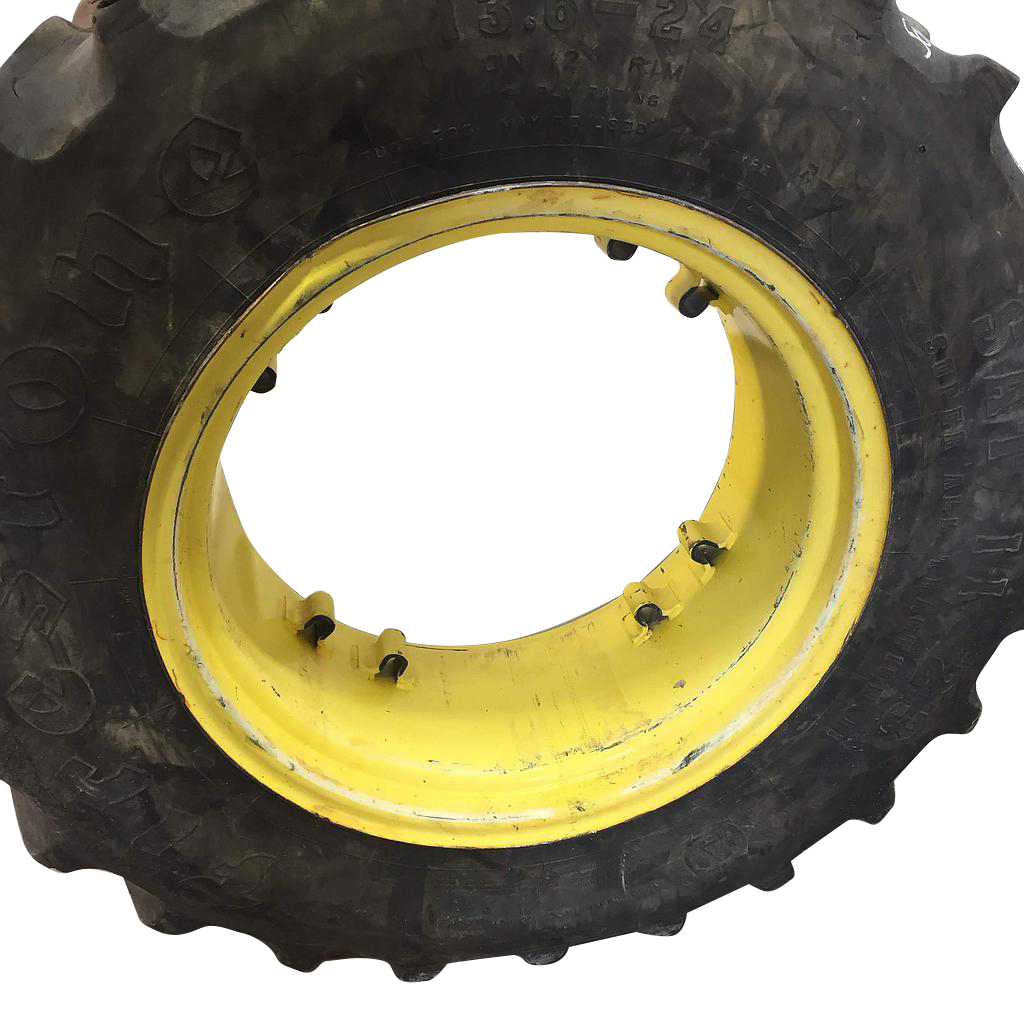 24''D x 12''W Rim with Clamp/Loop Style (groups of 2 bolts) Wheel WS002308