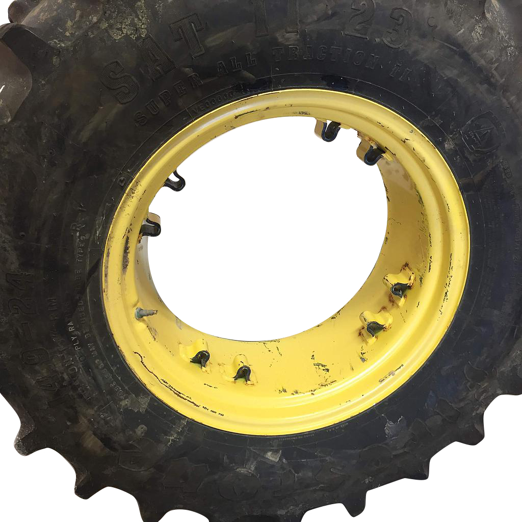 24''D x 12''W Rim with Clamp/Loop Style (groups of 2 bolts) Wheel WS002316