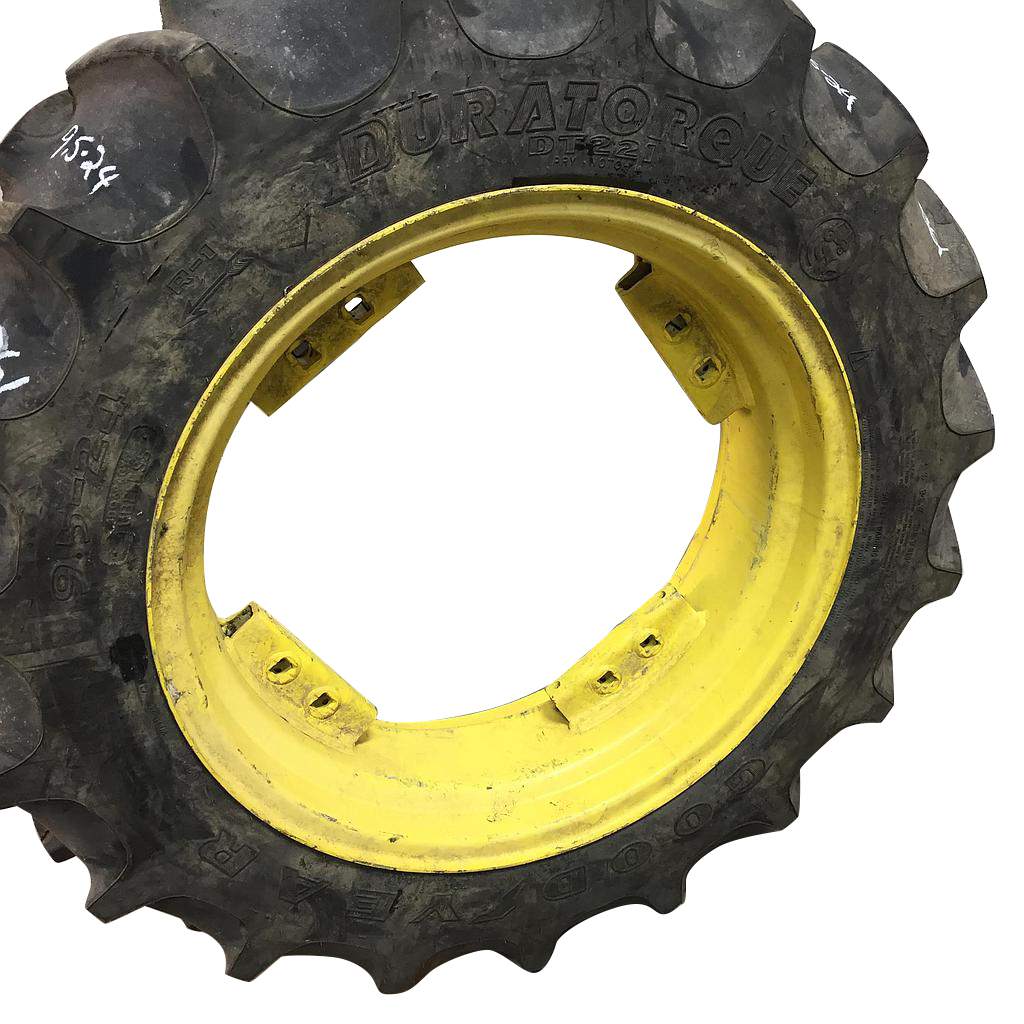 24''D x 8''W Rim with Clamp/U-Clamp (groups of 2 bolts) Wheel WS002361