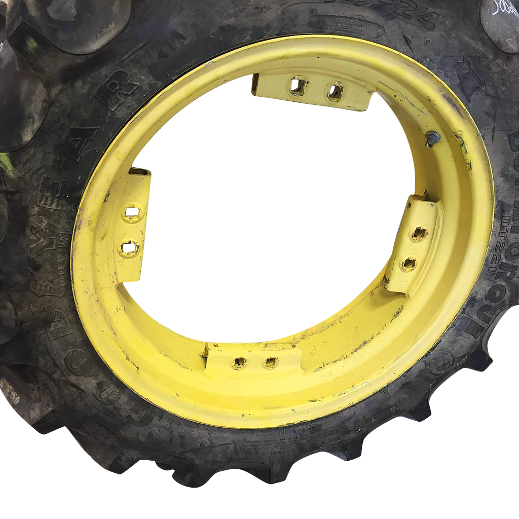 24''D x 8''W Rim with Clamp/U-Clamp (groups of 2 bolts) Wheel WS002409