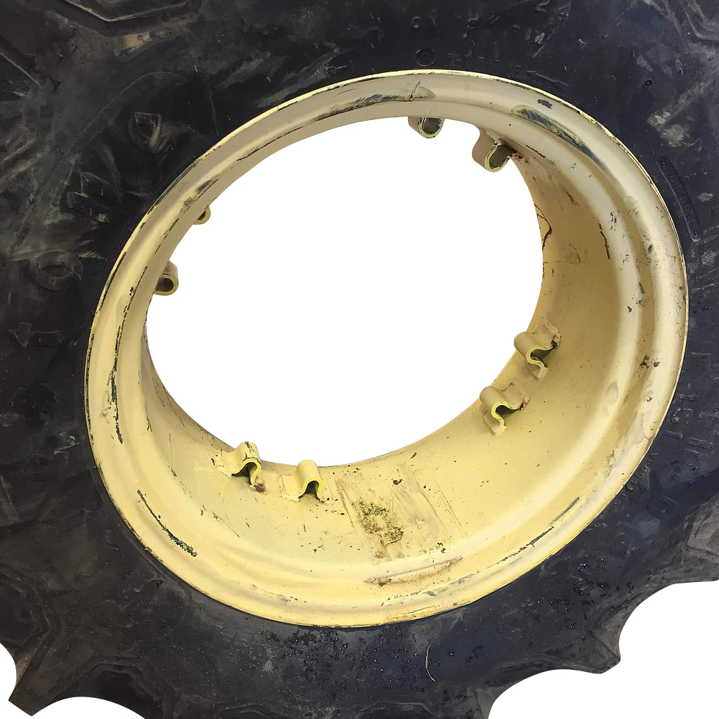 24''D x 12''W Rim with Clamp/Loop Style (groups of 2 bolts) Wheel WS002412