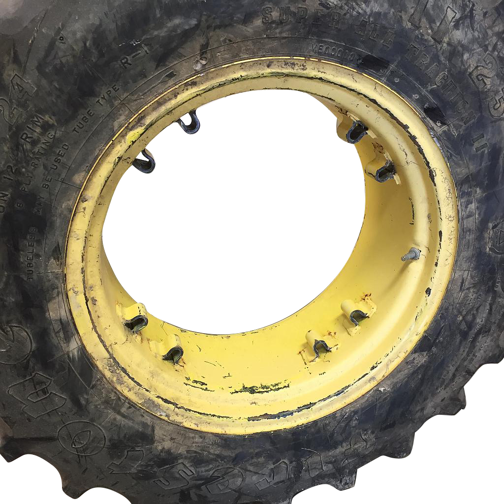 24''D x 12''W Rim with Clamp/Loop Style (groups of 2 bolts) Wheel WS002375