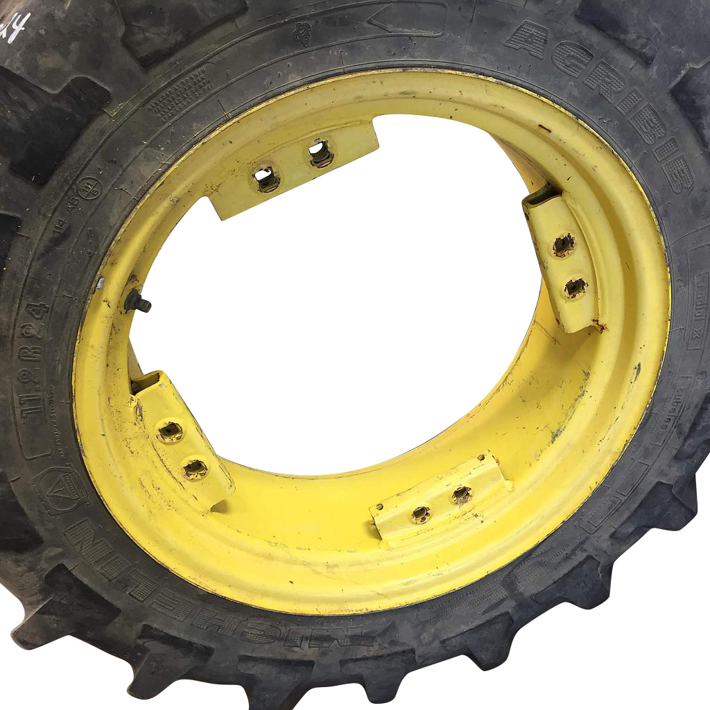 24''D x 10''W Rim with Clamp/U-Clamp (groups of 2 bolts) Wheel WS002385