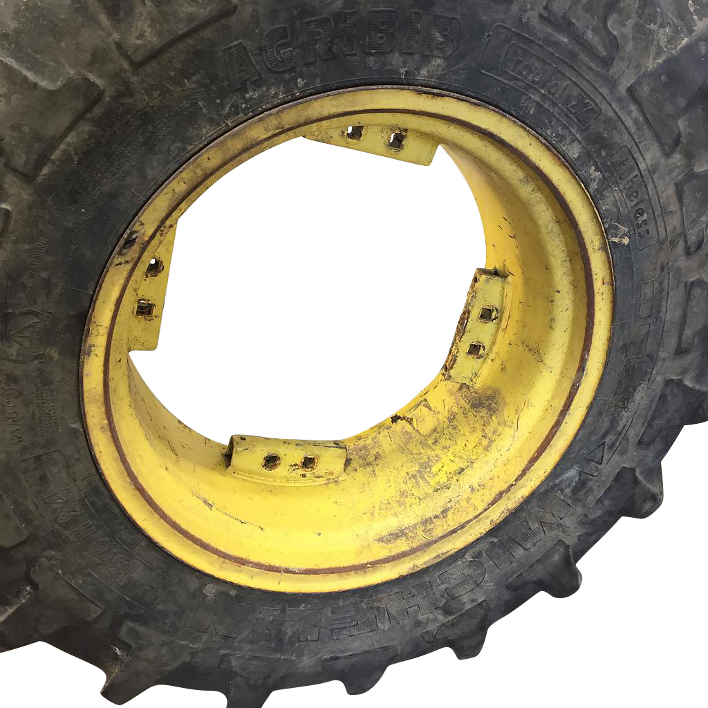 24''D x 12''W Rim with Clamp/U-Clamp (groups of 2 bolts) Wheel WS002387