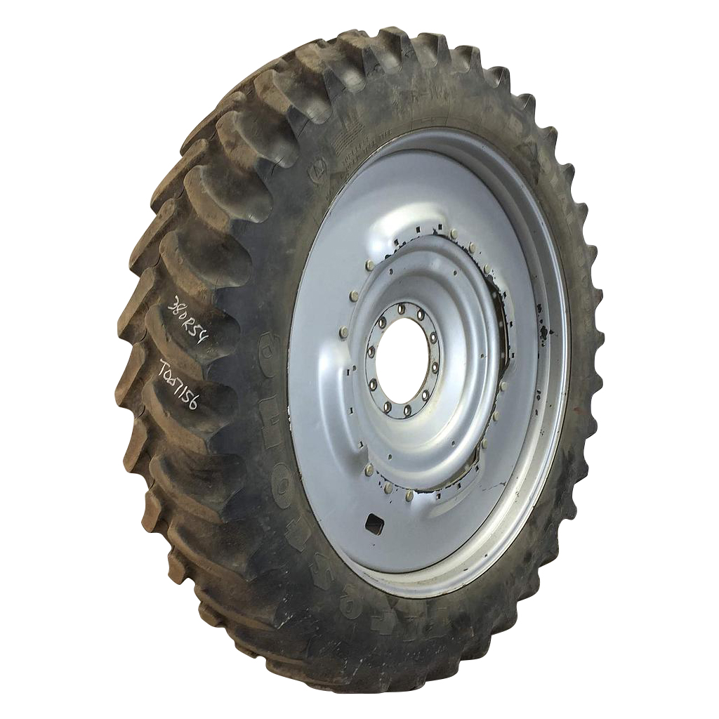 380/90R54 Firestone Radial 9000 R-1W Waffle Wheel (Groups of 3 bolts) Tire-Wheel Assembly T007156