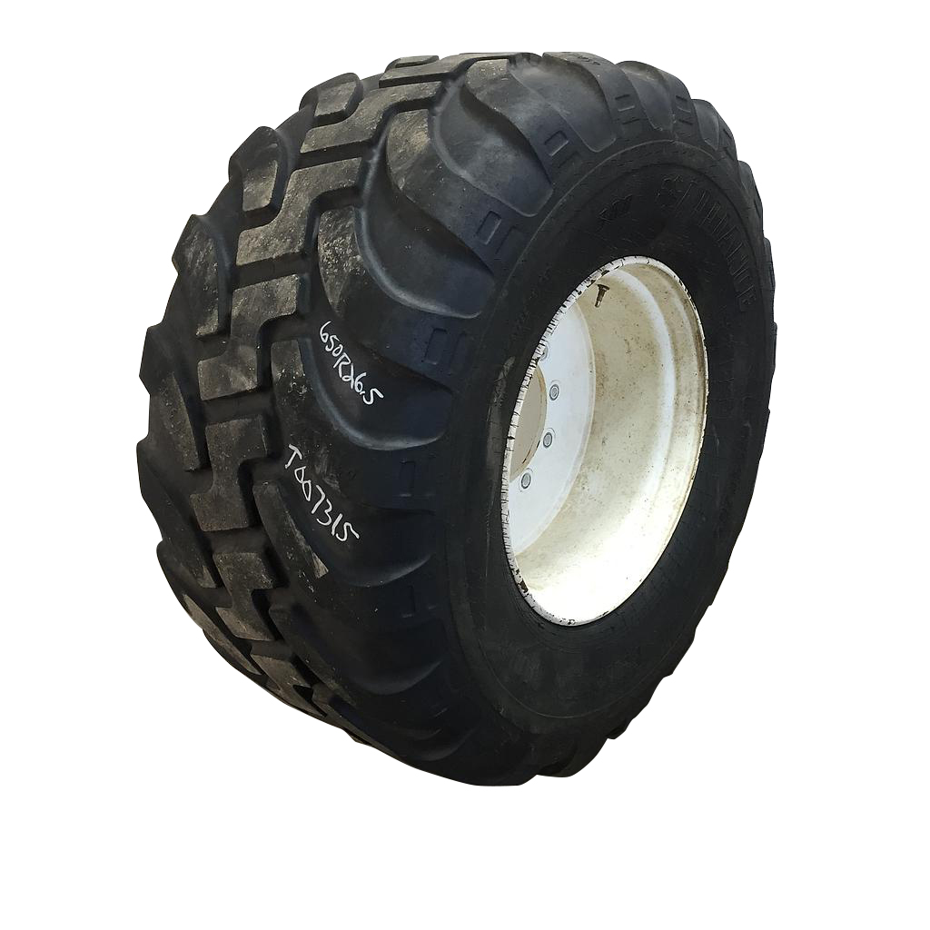 650/55R26.5 Alliance 380 Flotation Radial I-2 Tire-Wheel Assembly T007315