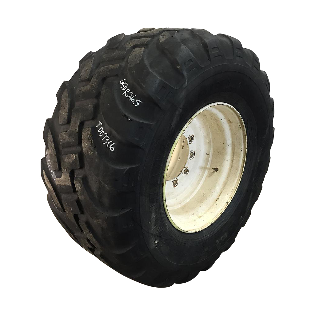 650/55R26.5 Alliance 380 Flotation Radial I-2 Tire-Wheel Assembly T007316