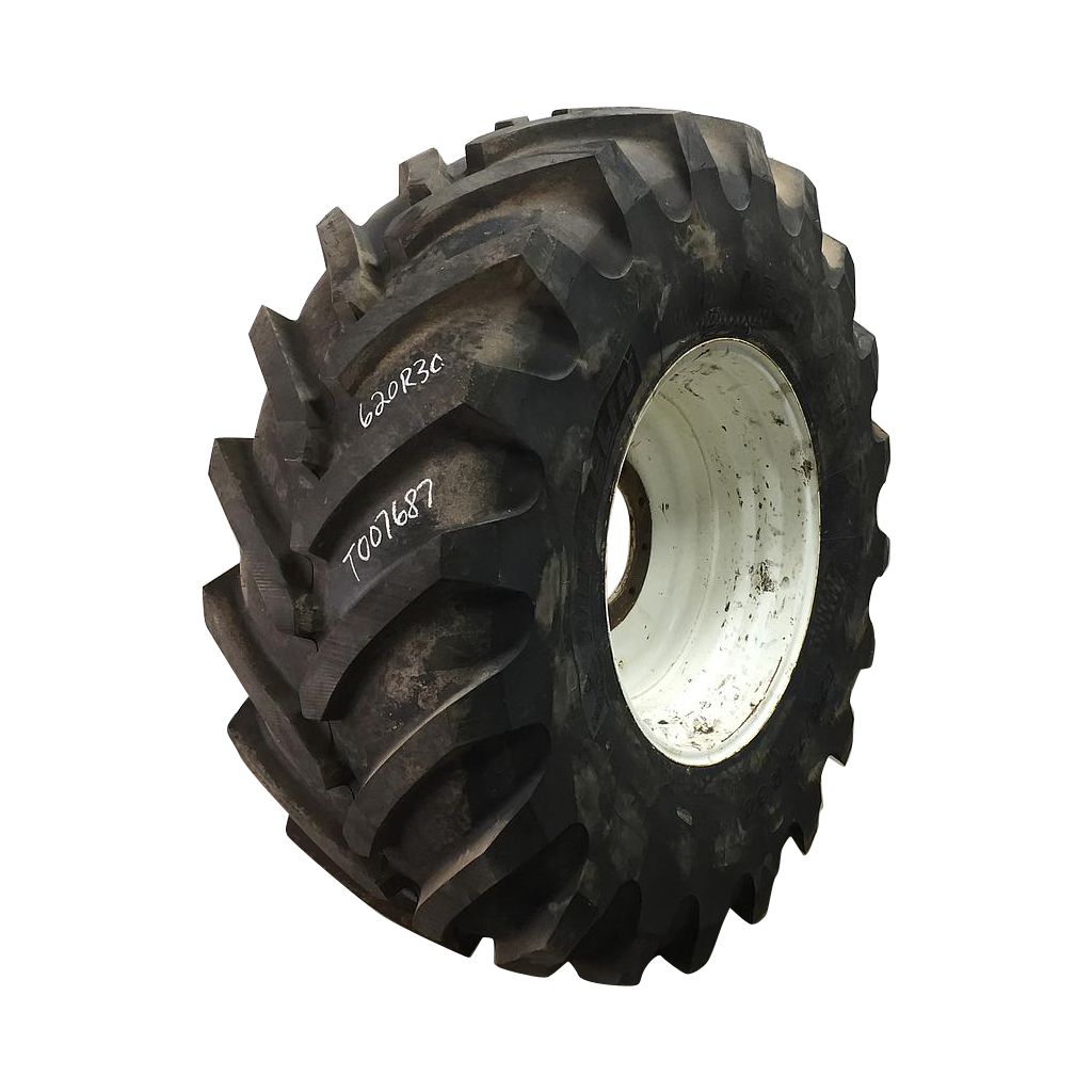 620/75R30 Michelin MegaXBib R-1W Tire-Wheel Assembly T007687